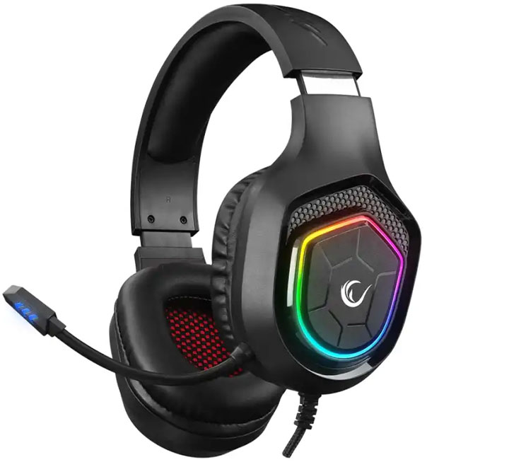Rampage RM-K90 Vector Siyah RGB Oyuncu Kulaklığı