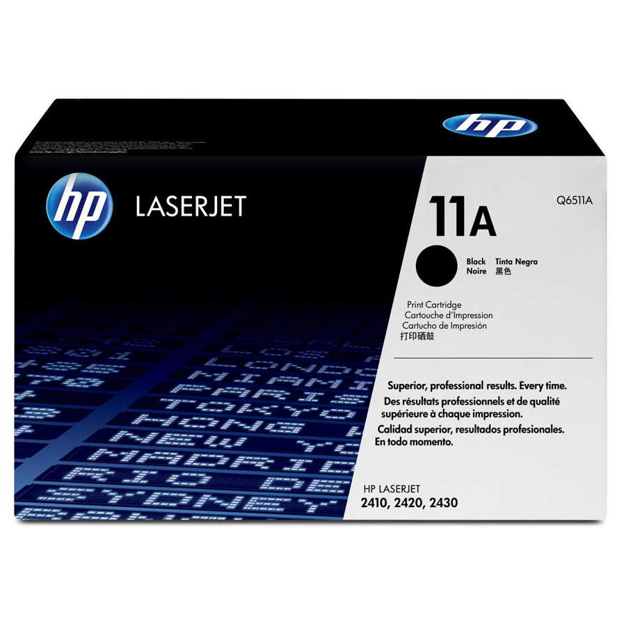HP 11A Siyah Orjinal Toner