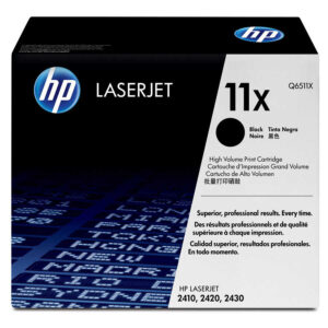 HP 11X Siyah Yüksek Kapasiteli Orjinal Toner