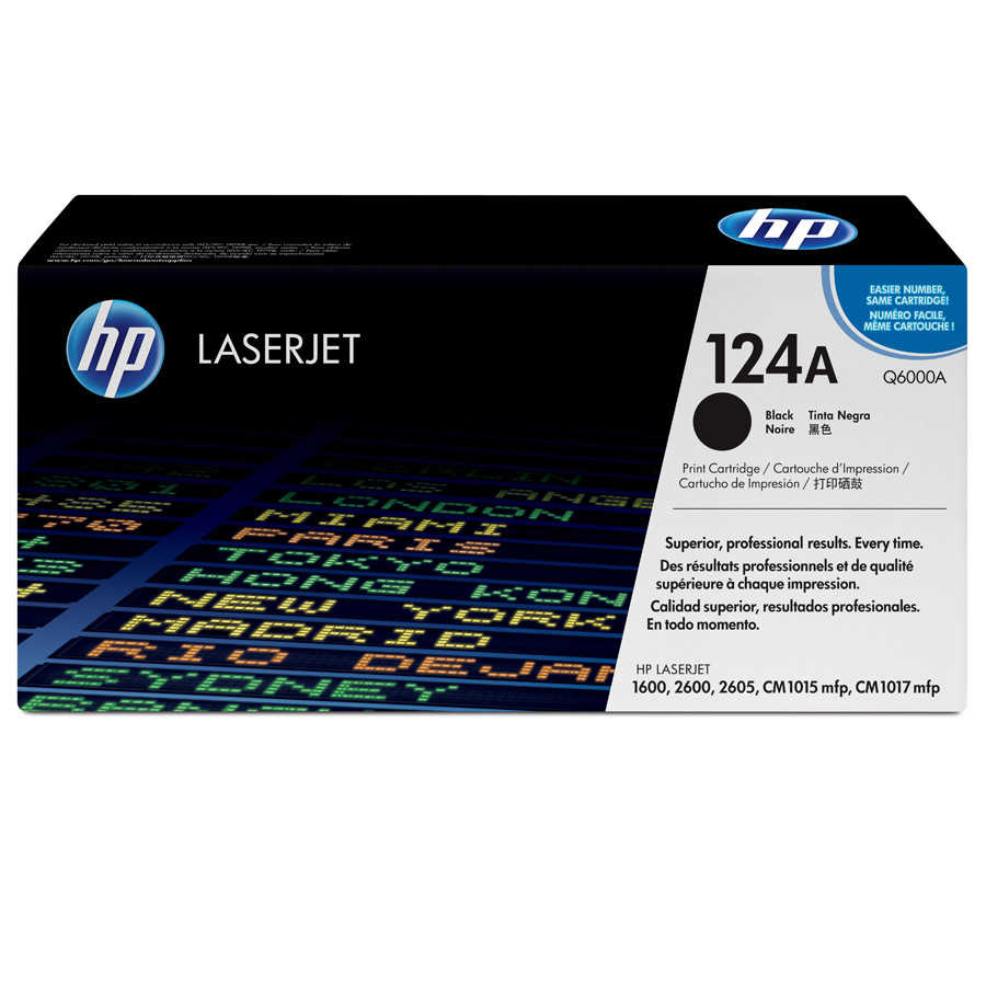 HP 124A Siyah Orjinal Toner