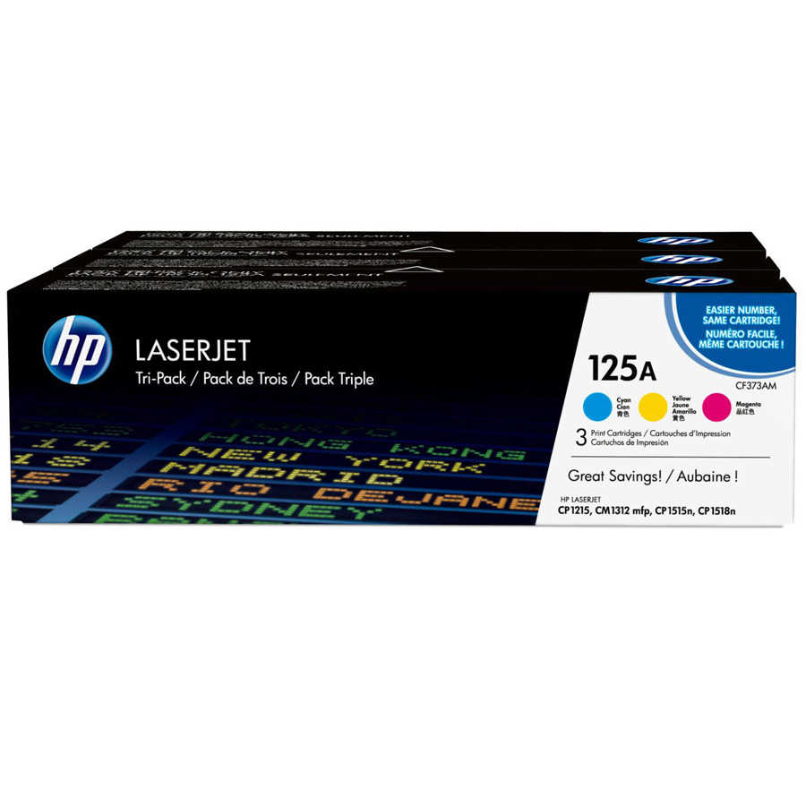 HP 125A Orjinal Renkli Toner Seti