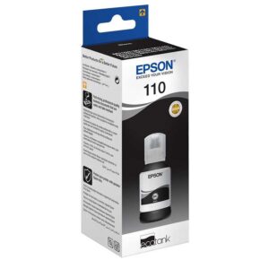 Epson 110 Orijinal Siyah – Yüksek Kapasiteli Tanklı Yazıcı Mürekkebi